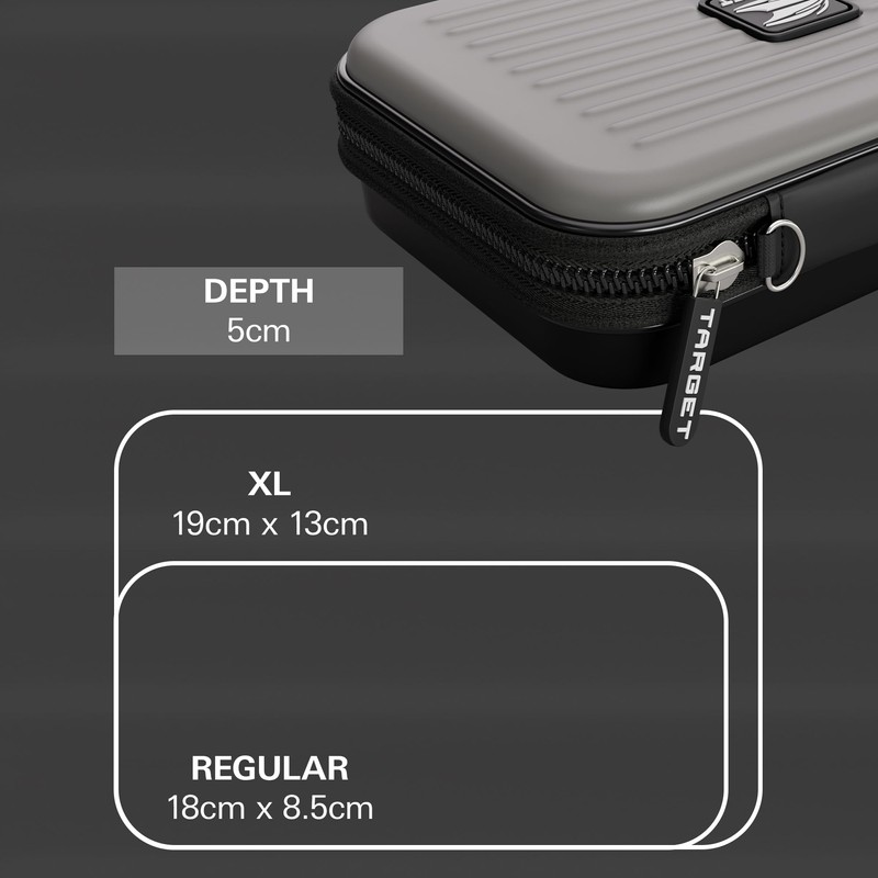 Target Dart Case Tacoma Knox Gray 450032