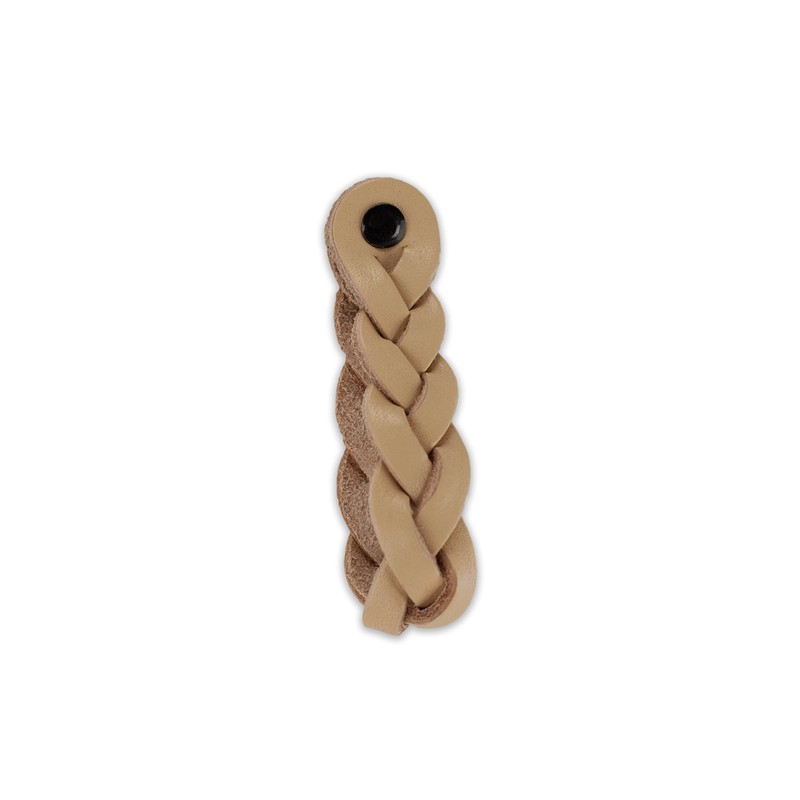Brute Strength - Leather Drawer Pulls - Braided - Natural