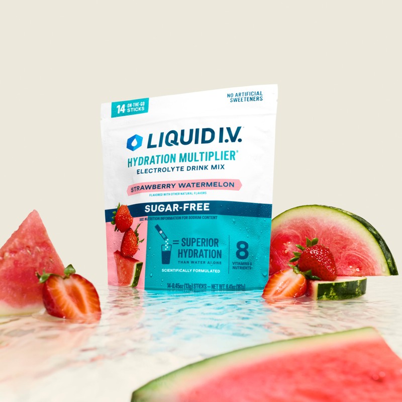 Liquid I.V.® Hydration Multiplier Sugar Free – Strawberry Watermelon |