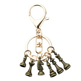 Chess Themed Gifts for Nephew Son Birthday Graduation Gifts for Grandson Teacher Appreciation Gift for Teachers Chess Piece Keychain Accessories for Backpack Novelty Bag Charms for Handbags Wallet