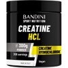 Bandini® Creatine HCL Powder 300g - Very Strong and Intense