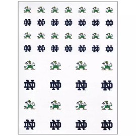 Fanatic Group Notre Dame Fighting Irish Small Sticker Sheet - 2 Sheets