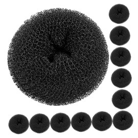FOMIYES 12pcs Bun Maker: Bun Maker Small Donut Hair Shaper - Elastic Hair Doughnut Hairpiece Supply For Wedding Party Outdoor Travel Hairstyles