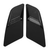 2 Pcs Engine Bonnet Air Vent Cover Front Bonnet Decoration