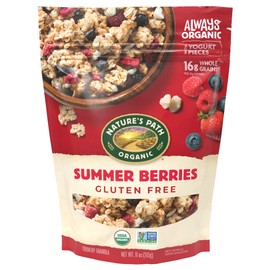 Nature's Path Organic Summer Berries Granola, 11 oz (Pack of 8), Gluten Free, Non-GMO