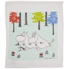 Skater SET937 Food Container & Hot Towel Gift Set, Moomin