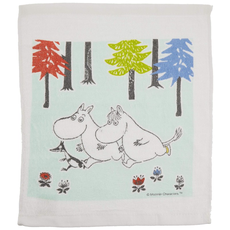 Skater SET937 Food Container & Hot Towel Gift Set, Moomin