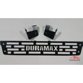 Mountains2Metal Bumper Grille Insert Duramax Edition Compatible with 2015-2019 Sierra 2500 3500 HD M2M #700-60-1