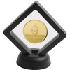 SUPIA Actual Physical Litecoin with Silver Plating Display Iem Case