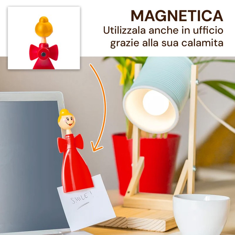 Avilia Magnetic Pen and Handy Matching Clip - Practical Set