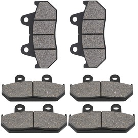 OuYi Motorcycle Front and Rear Brake Pads Compatible with GL1500 Goldwing/SE/L 1990-2000, GL1500 A Aspencade/I Interstate 1990-2000, GL1500 GL 1500 Goldwing 1500 1988-2000