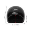 72W UV LED Nail Lamp 36pcs Light Chips 180° Lighting