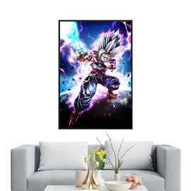 Dragon Ball Super Hero Beast Gohan Poster, Anime Dragon Ball Poster Print, Home Decor, Gift For Fan Anime - Color: 16x24