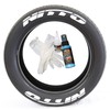 Nitto Permanent Tire Lettering Kit with Glue Gloves 2oz Touch-Up