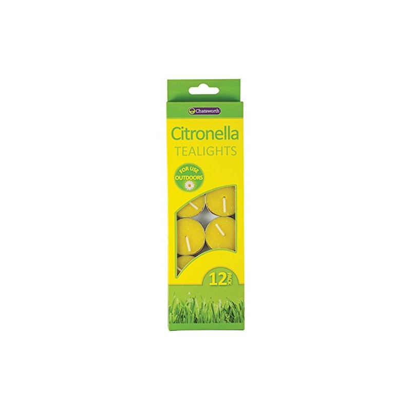 Chatsworth - Citronella Tealights - Pack of 12