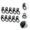 IWOWHERO 10pcs Stainless Steel Tie Down Hooks for Truck Bed