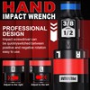 Aurlloct 13 Pcs Hand Impact Wrench 1/2 Inch Impact Screwdriver