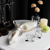 Marvala Crystal Napkin Rings, Elegant Dining Table Holders for Formal