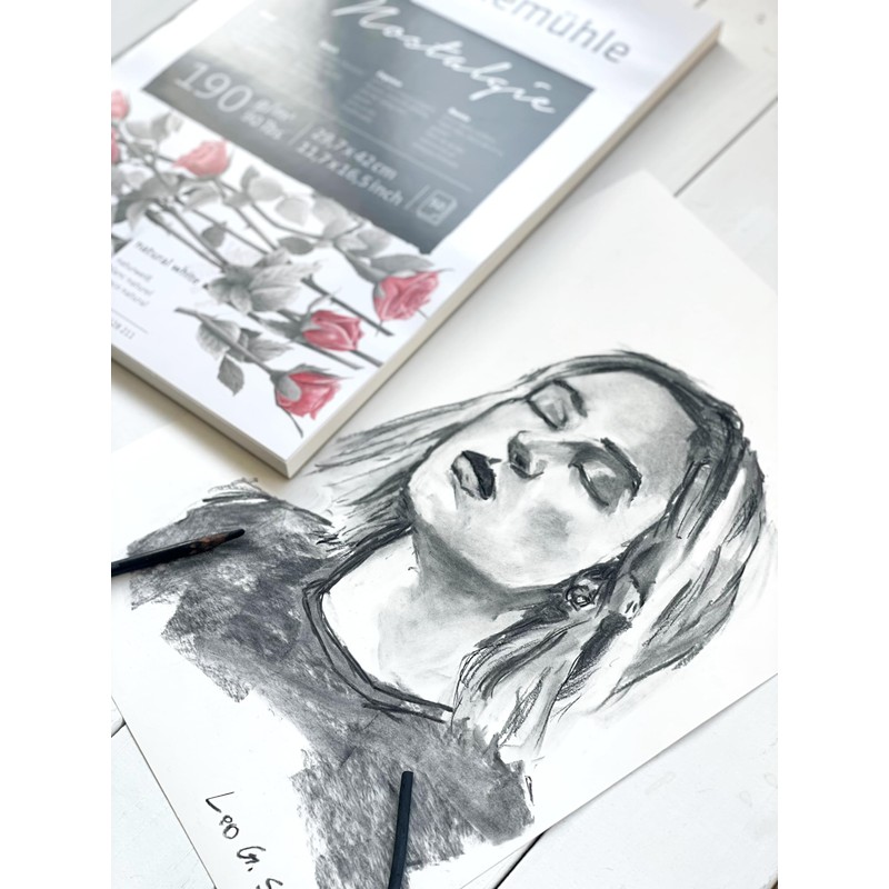 Hahnemühle Sketch Postcards 190 g/m², DIN A6, 20 Sheets