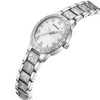 CNYXCN Vintage Watches for Women with Oval Case,Roman Numeral Dial,Silver
