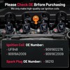 BDFHYK 4 Ignition Coil Pack UF848 and 4 Iridium Spark