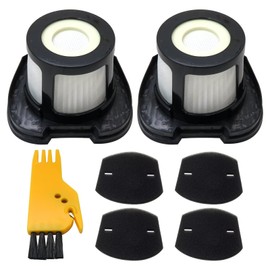 2025 Update Vacuum Replacement #1614204 Filter Kits for Bi-ssell 2284W 2390A Vacuum Cleaner,2 Mesh Filter W/4 Foam Filter for Pet Hair Hand Vacuum 2390 2389 2390A 2579