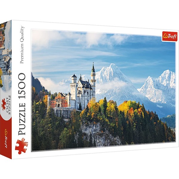 Trefl Red 1500 Piece Puzzle - Bawarian Alps