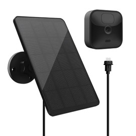 Solar Panel for Blink Camera Outdoor, 4 W Camera Solar Panel Compatible with Blink Outdoor Camera (3rd Gen), Solar Panel USB C for Blink Outdoor Camera with Rubber Plug, IP65 Waterproof, 13.12 ft