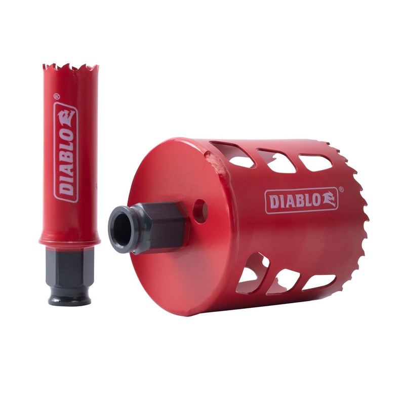 Diablo General Purpose Bi-Metal Hole Saw Set - Fits with