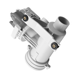 Upgraded WH23X10028 Washer Drain Pump Assembly Front Load Replace 1394137 AP4324598 AH1766031 EA1766031 PS1766031 Fit for GE Washing Machine, 120V 1.25A 60Hz