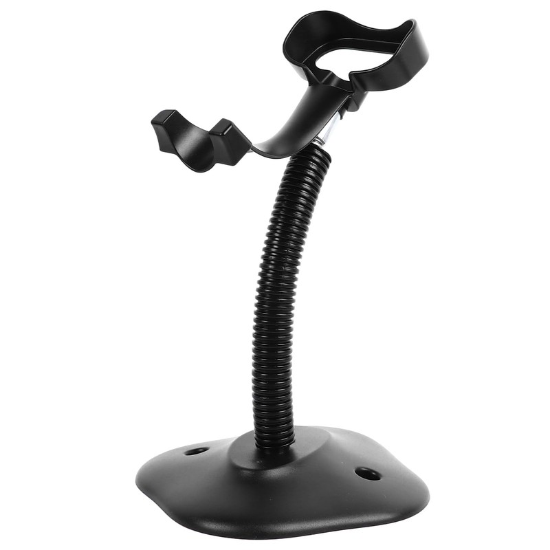 Universal Barcode Scanner Stand, Adjustable Angle, Firm Hold, Easy to