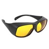 Blue Blocking Light Goggles 200 to 590nm Comfortable Black Frame