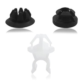 GolTHd 3PCS Car Support Hood Prop Rod Holder Clip & Grommet, Compatible with 1995-2004 Honda Odyssey, 2000-2009 H0nda S2000, 1992-2001 Honda Prelude, OE 91503-SS0-003, 90672-SNA-A01, 90672-S5A-003