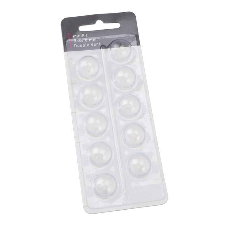 10pcs Double Vent Bass Dome Accessory Single Layer Double Vent