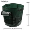 ANSLYQA Potato Grow Bags (4 Pack 7 Gallon) Garden Vegetable