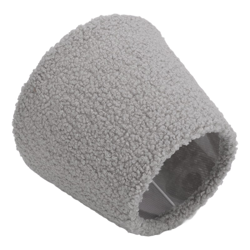 Plush Cloth Lamp Shade Replacement Decorative Soft Comfortable Cone Round