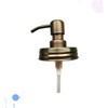 KONTONTY Stainless Steel Soap Pump Liquid Soap Dispenser Pump for