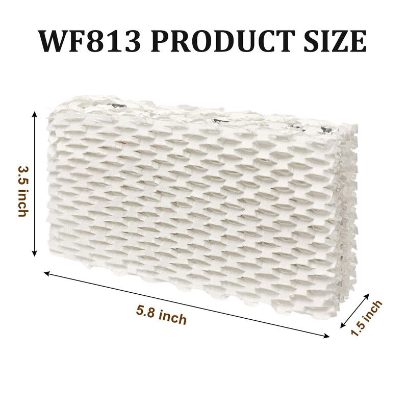 8 Pack Wf813 Eqwf813 Humidifier Filters Compatible with Equate Eqwf813