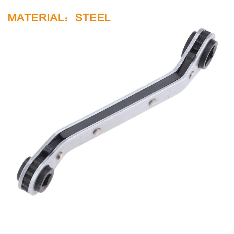 gohantee Refrigeration Ratchet Wrench 4 Different Sizes - 1/4 x