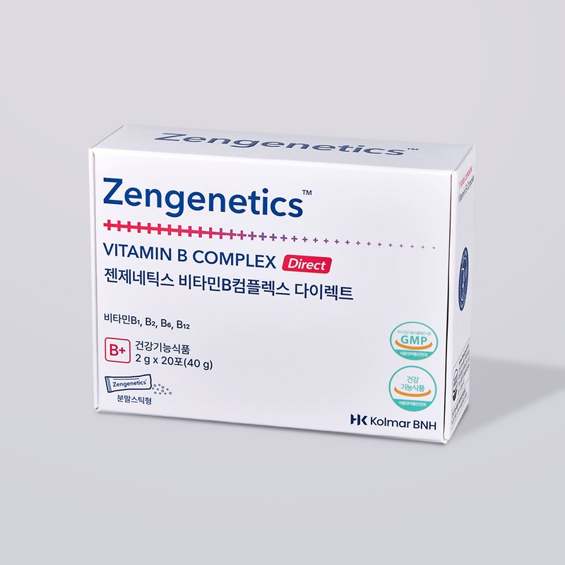 [활력파우더]젠제네틱스 비타민B컴플렉스 다이렉트, 40g, 5박스 [Vitality Powder] GenGenetics Vitamin B