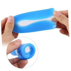 PACKOVE 2pairs U-Shaped Silicone Heel Cups Shock-Absorbent Foot Care Pads for Sports and Casual Shoes of Comfortable Heel Cushions for and Support