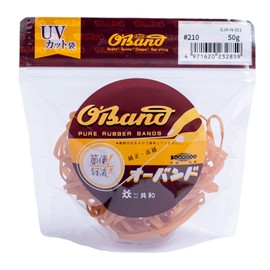 Rubber Band #210 < 1.8 oz (50 g) Transparent Bag > American Color, Thick Width, Small Packing, Rubber Band, All Sizes 73 Kyowa