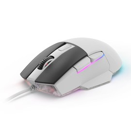 Sharkoon Skiller SGM35 White Optical Gaming Mouse RGB PBT Button