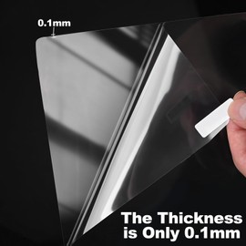 6PCS 10.1'' Screen Protective Film for LCD Resin 3D Printer, Screen Protector for ELEGOO Saturn 2 8K/Saturn 3/Saturn 3 Ultra/Saturn 4/Saturn 4 Ultra/Phrozen Sonic Mighty 8K/Anycubic Photon M3 Premium