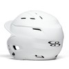 Boombah DEFCON Solid Matte Batting Helmet Sleek Profile NOSCAE White