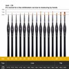 Golden Maple Miniature Paint Brushes, 15PC Model Brushes Micro Detail
