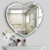 Zorfeter 22Pcs 3/8 Mirror Holder Clips, Crystal Clear Plastic Mirror
