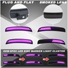 ULTRALTH Dynamic Smoked LED Side Marker Lights for 2015-2024 Chrysler