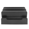Vertical Laptop Stand Holder Adjustable Width Dual Slots Laptop Holder