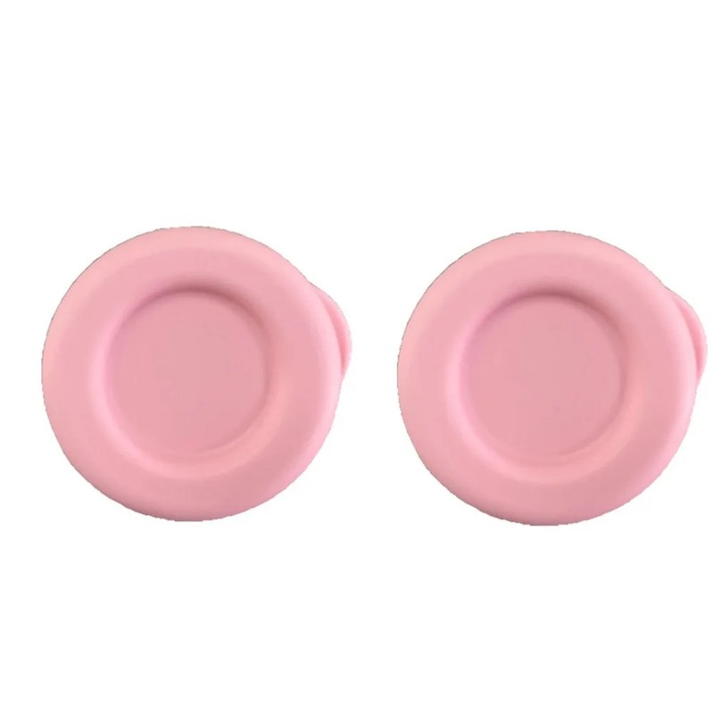 Silicone Bottle Caps for Compatible Glass Milk Bottles – 2-Piece